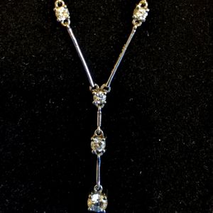 FREE Silver Tone Crystal Lariat Necklace
FREE with any purchase of $25 or more.